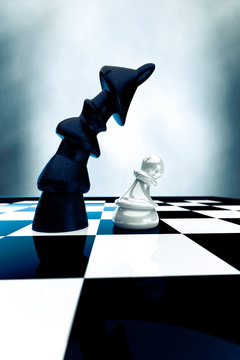 Le roi et le pion
