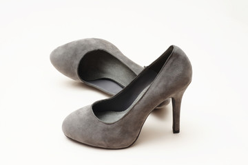 graue pumps high heels