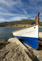 barca de pesca en ibiza