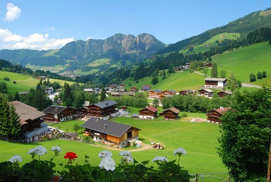 landscape of austria