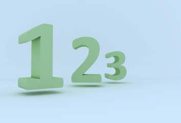 numeri number 123