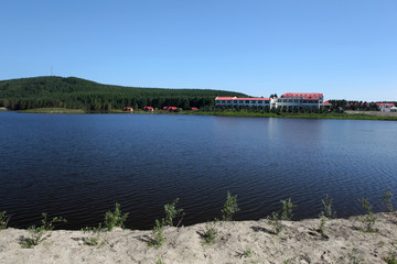 Obraz premium Landscape in grassland