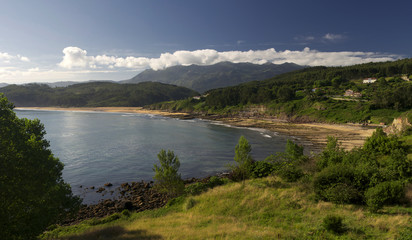 VIsta Panorámica de la playa de La Griega.