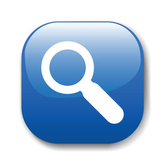 The dark blue button for a site web. A vector illustration, it i