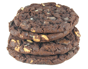 cookies isolated on white background