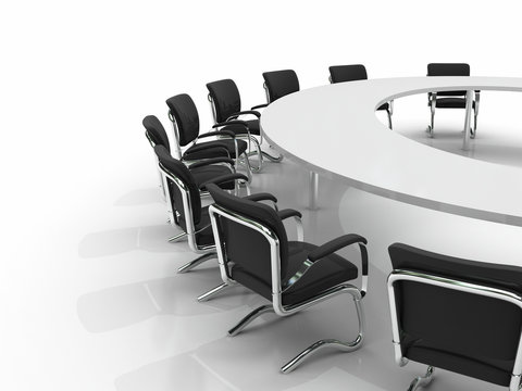 conference table and chairs