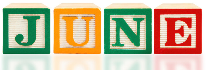 Alphabet Blocks June