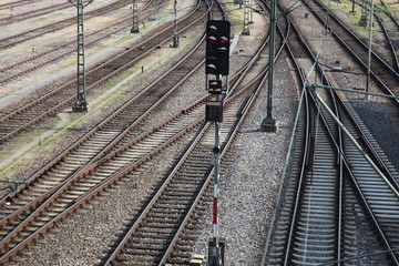 Weichen - Gleise - Signal