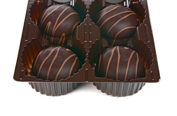 thin captain is covered dy a chocolate