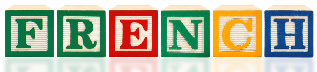 Alphabet Blocks French