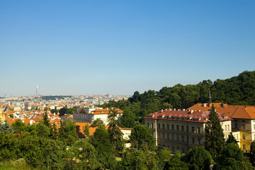 Fototapeta na wymiar view of Prague