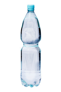 spring mineral water in bottle