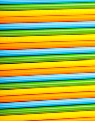 Colored cocktail tubes
