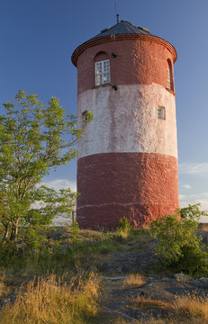 Daymark in Stockholm archipelago.