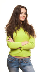 Beautiful smiling woman