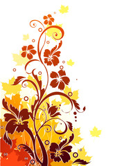 Autumn background design