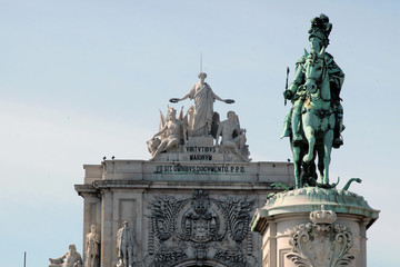 Obraz premium Arco Da Rua Augusta,Lisbon