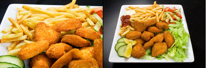 Chicken Nuggets Menü