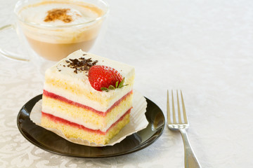 Strawberry cake