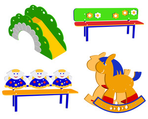 Street children's  furniture