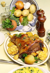 Baked Leg Of Lamb