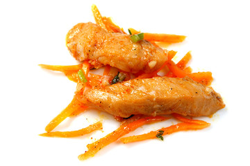 Korean Salad of fish