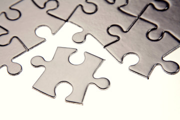 Obraz premium Jigsaw puzzle pieces