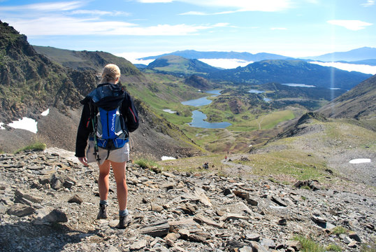La descente du Carlit