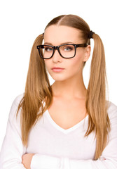 Fototapeta premium young attractive businesswoman