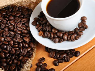 Hot coffee
