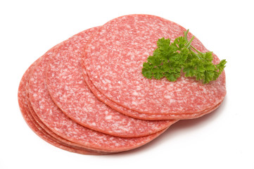 Salami-Scheiben