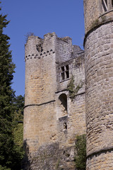 Ruine der Burg Beaufort in Luxemburg