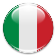 Italien Fahne Flagge Button