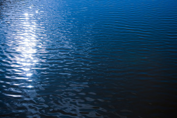 rippled water surface