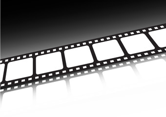 Film strip vector background illustration