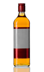 Full whiskey bottle