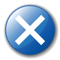 The dark blue button for a site web. A vector illustration, it i