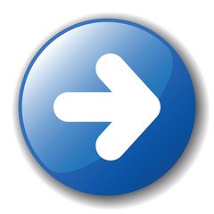 The dark blue button for a site web. A vector illustration, it i