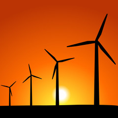 Fototapeta premium Wind Power Turbine