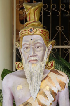 hermit image, Wat Payakkaphumwararam, Mahasarakam