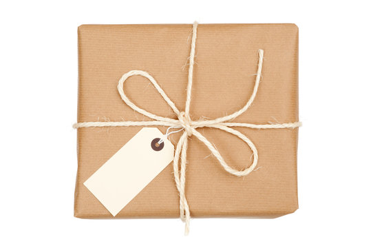 Parcel Tied With String