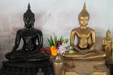 buddha image, Wat Payakkaphumwararam, Mahasarakam