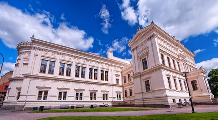Fototapeta na wymiar Lund university building panorama