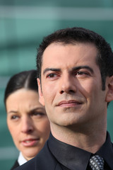 Portrait d'un homme d'affaires