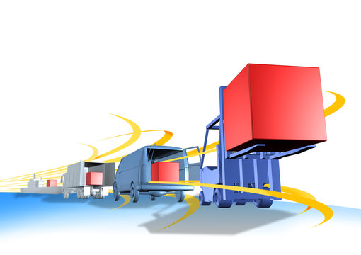 logistica muletto