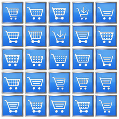 Einkaufswagen button