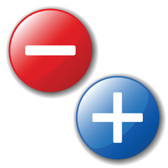 Buttons for your Web site. Vector illustrations.
