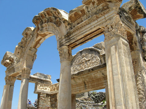 Antike Ruine in Ephesos