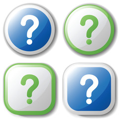 Buttons for your Web site. Vector illustrations, easy to edit an