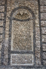 Ancient historical wall of Venaria Royal Palace